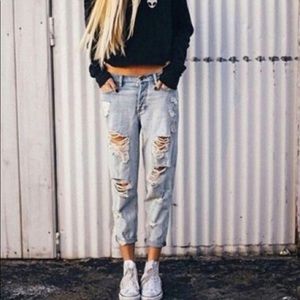 brandy melville boyfriend jeans